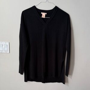 Sweet Romeo Black Sweater Size M